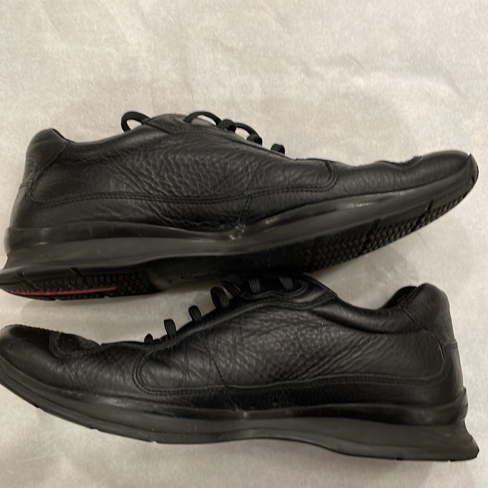 Prada Mens leather sneaker - Picture 3 of 7
